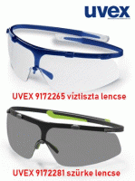 UVEX SUPER G SZEMÜVEG,KÉK KERET, VÍZTISZTA LENCSE munkavédelmi szemüveg víztiszta lencsével 100 % uv védelemmel U9172265