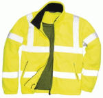Jól láthatósági polár pulóver F300