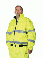 CLOVELLY 2in1 HiVis pilóta dzseki sárga