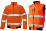 CLOVELLY 2in1 HiVis pilóta dzseki narancssárga c030100719000X