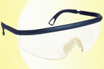 Lux optical Fixlux munkavédelmi szemüveg, víztiszta lencse, szárhossz állítható 60310-es