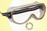 Lux Optical munkavédelmi gumipántos szemüveg SHELLUX 60620-as