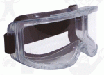 Lux Optical munkavédelmi vegyszerálló, gumipántos védőszemüveg HUBLUX 60661-es