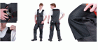 EMERTON fele overall fekete