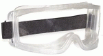 Lux Optical munkavédelmi gumipántos, vegyszerálló szemüveg HUBLUX 60660-as